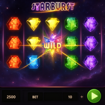 BetVictor - Starburst Slot Game - Play with Free Spins