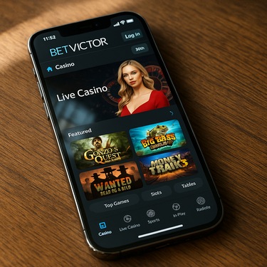 BetVictor - Mobilus žaidimas telefone